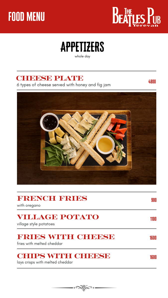 Menu Page 10