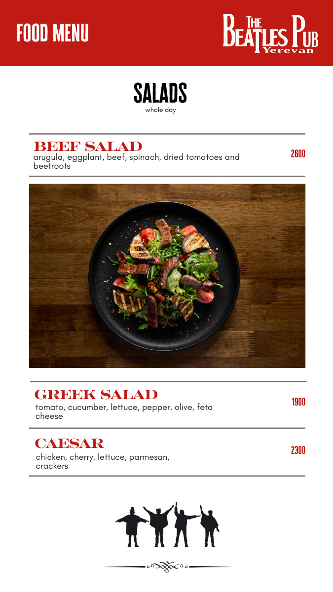 Menu Page 3