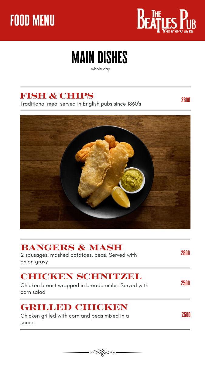 Menu Page 6